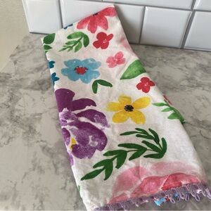 Floral Patterned Towel
